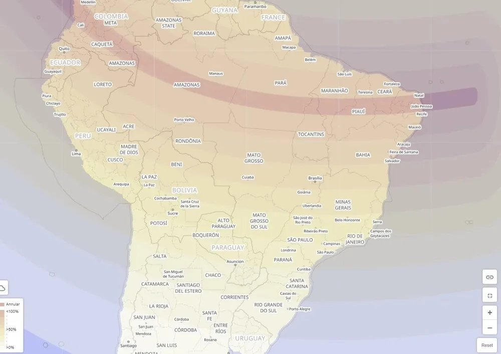 Veja o mapa que mostra o posicionamento do anel de fogo. Foto: Reprodução/Solarium