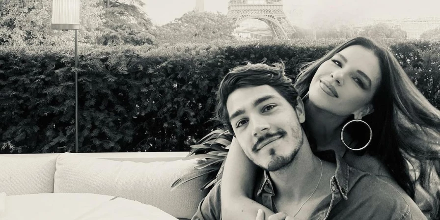 Mariana Rios com o novo namorado Juca Diniz.
