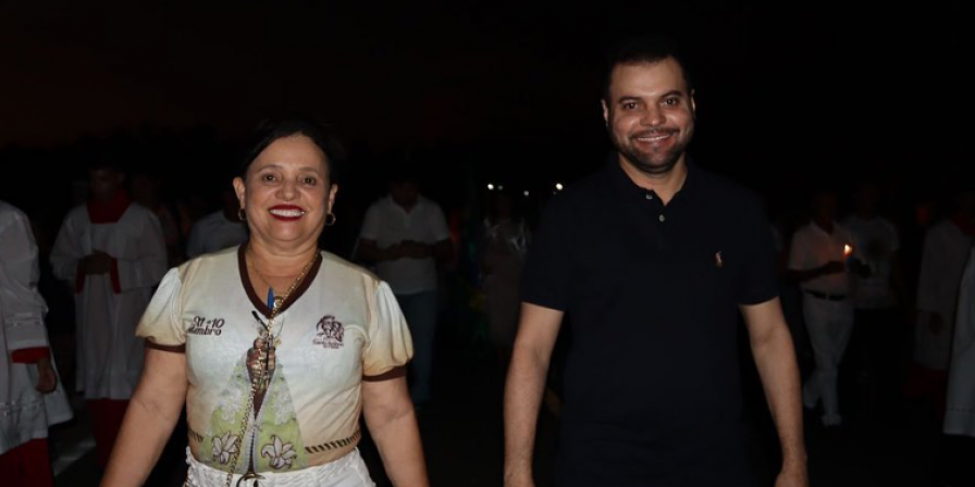 Balé com a mãe, Francisca Freitas, em agenda da prefeitura (Reprodução/Instagram)