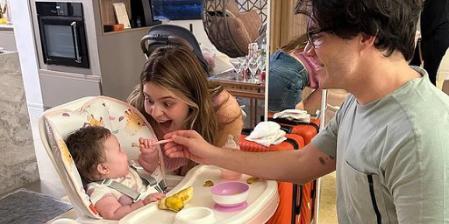 Filha de Viih Tube já faturou R$ 1 milhão com apenas seis meses de idade.