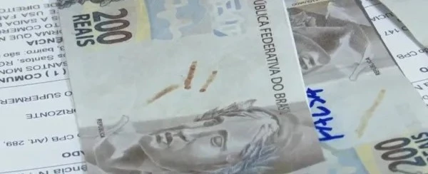 Polícia investiga a circulação de cédulas falsas em Codó. (Foto: reprodução / TV Mirante)