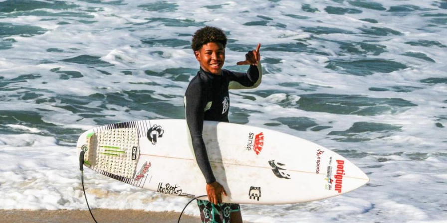 Kadu conquistou o terceiro lugar na categoria Sub-16 da competição.