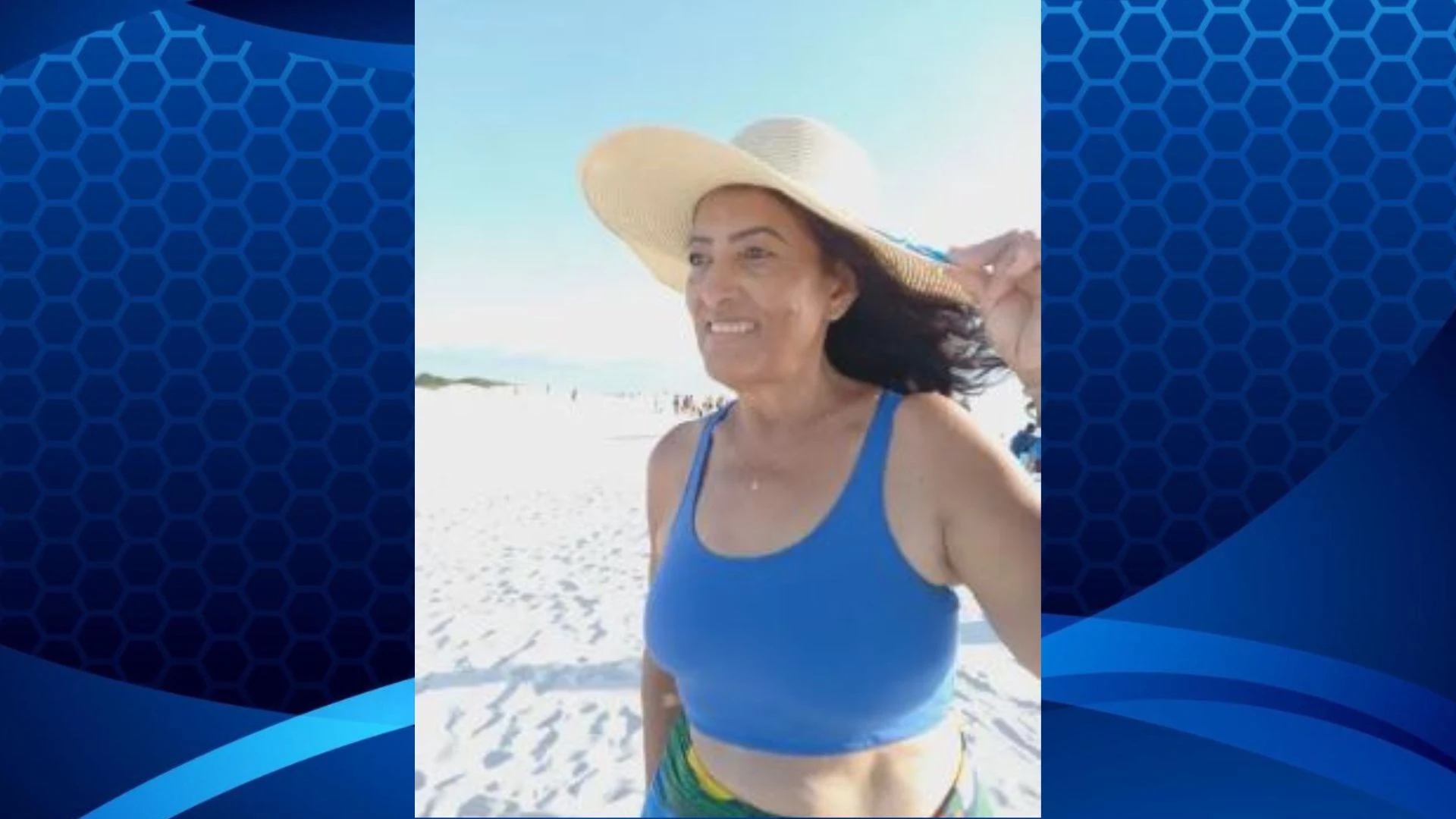 Maria de Deus Fernandes Crateus foi uma das vítimas que morreram após ônibus tombar no DF. (Foto: Arquivo Pessoal)