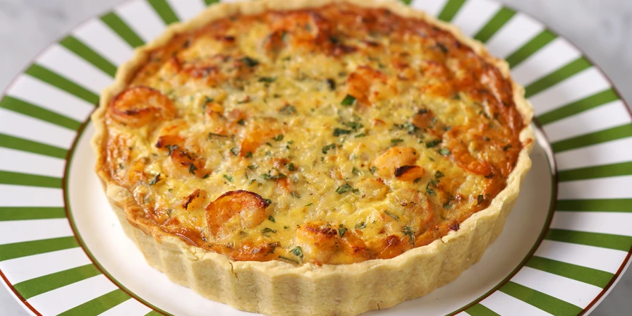 Torta de camarão maranhense.