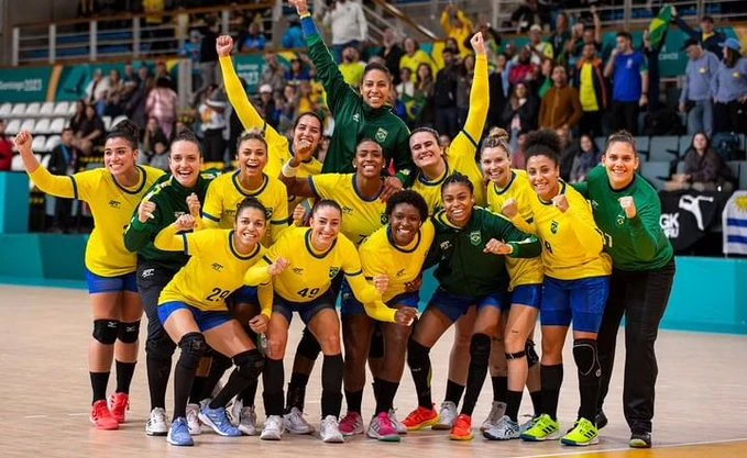 Time brasileiro na competição no Chile faz ótima campanha (Crédito: Bruno Ruas/CBHB)