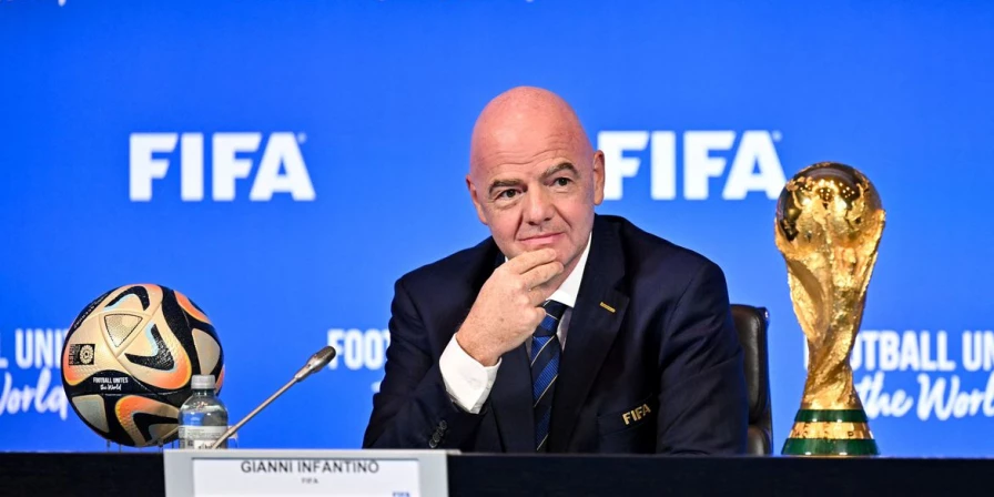 presidente da Fifa, Gianni Infantino.