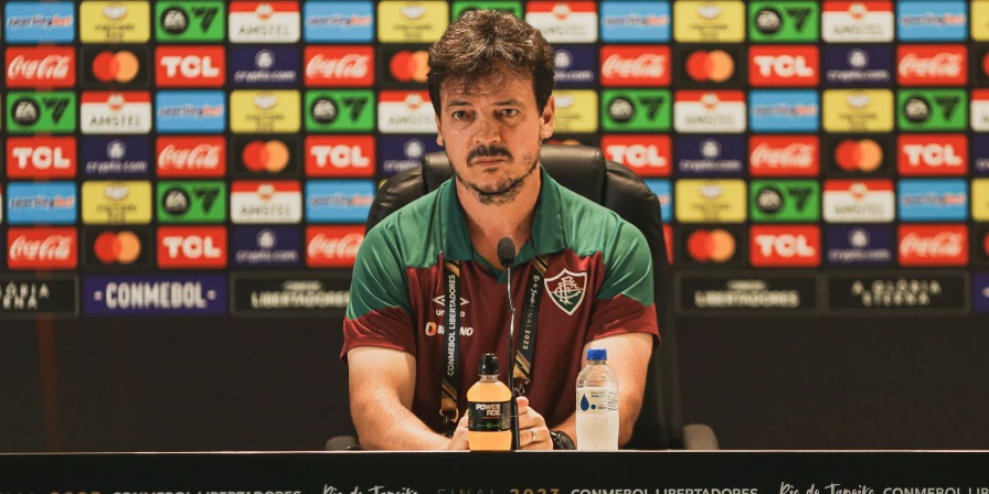 Fernando Diniz, técnico do Fluminense.