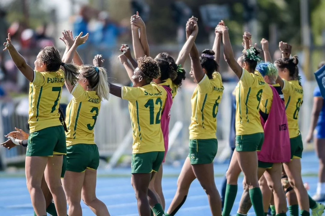 Muita comemoração na conquista do bronze no pan (Crédito: Time Brasil)