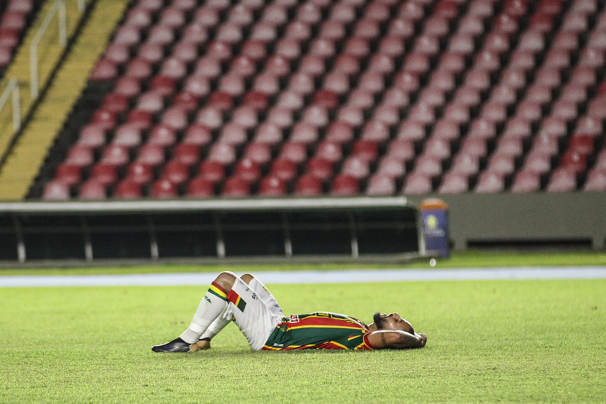 O Sampaio Corrêa foi rebaixado na Série B. (Foto: Ronald Felipe / Sampaio Corrêa FC)