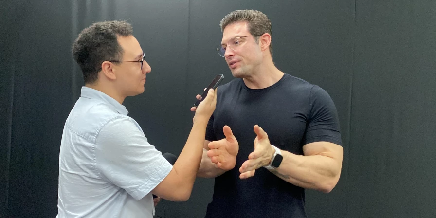O médico Paulo Muzy ministrou palestra na Expo Indústria.