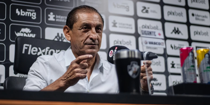 Ramón Díaz, técnico do Vasco.