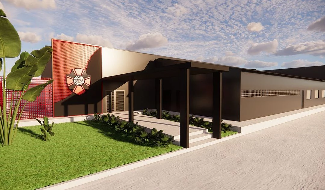 Imagem divulgada pelo clube dá amostra de como ficará o CT