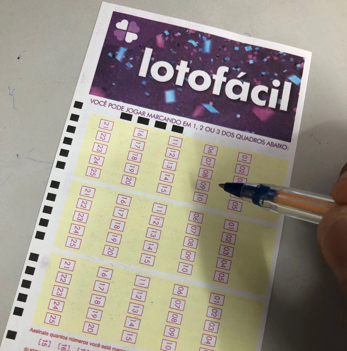 Aposta de São Bento crava os 15 números e leva bolada da Lotofácil.