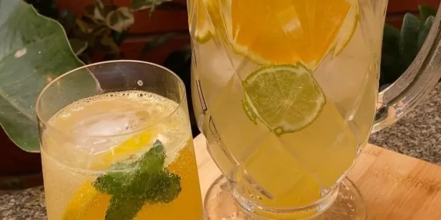 Se a água escolhida for com gás, o resultado será ainda mais refrescante.