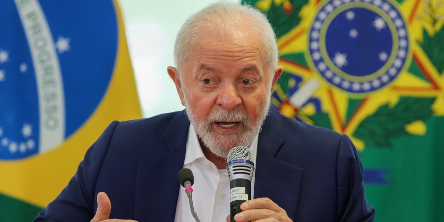 O presidente Luiz Inácio Lula da Silva.