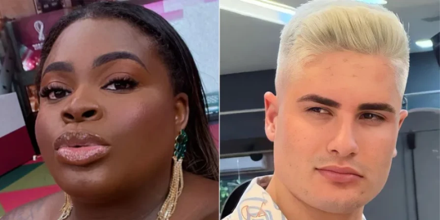 Cantora Jojo Todynho e Lucas Souza.