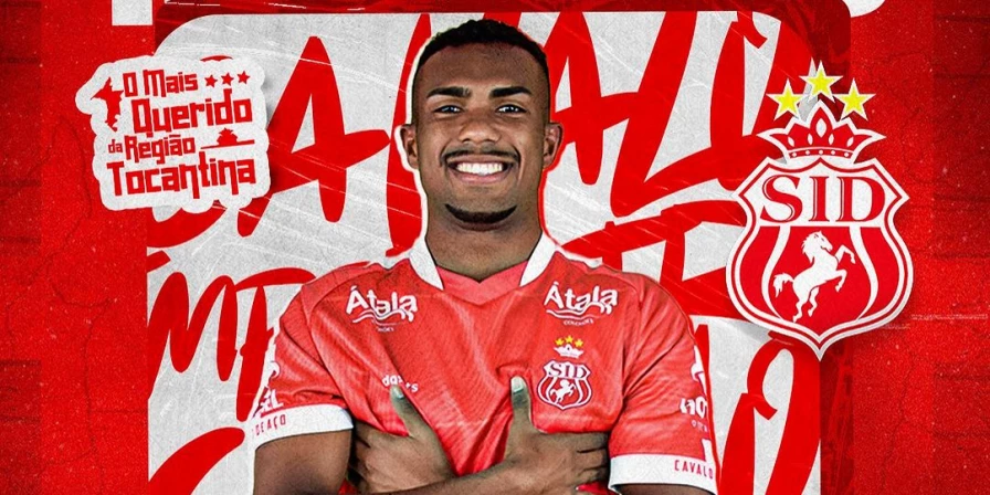 O atacante Wellingon Junior continua no elenco do Imperatriz para 2024.