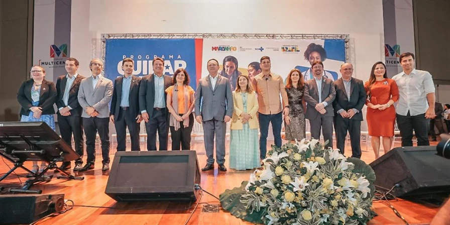 O ato foi conduzido pelo governador Carlos Brandão (PSB) e contou com a presença da ministra da Saúde, Nísia Trindade.