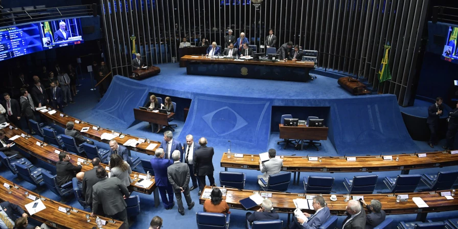 Plenário do Senado.