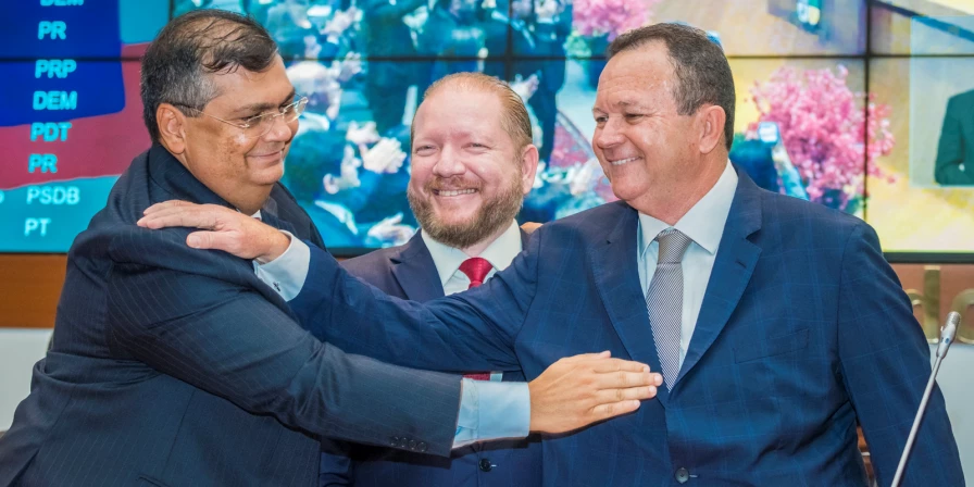 Flávio Dino recebeu mensagem de apoio de Brandão