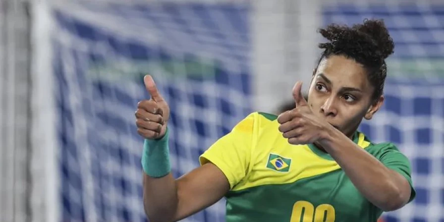Maranhense está com a delegação na disputa e ajuda equipe brasileira a vencer as ucranianas