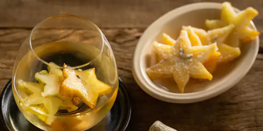Gelo de carambola.