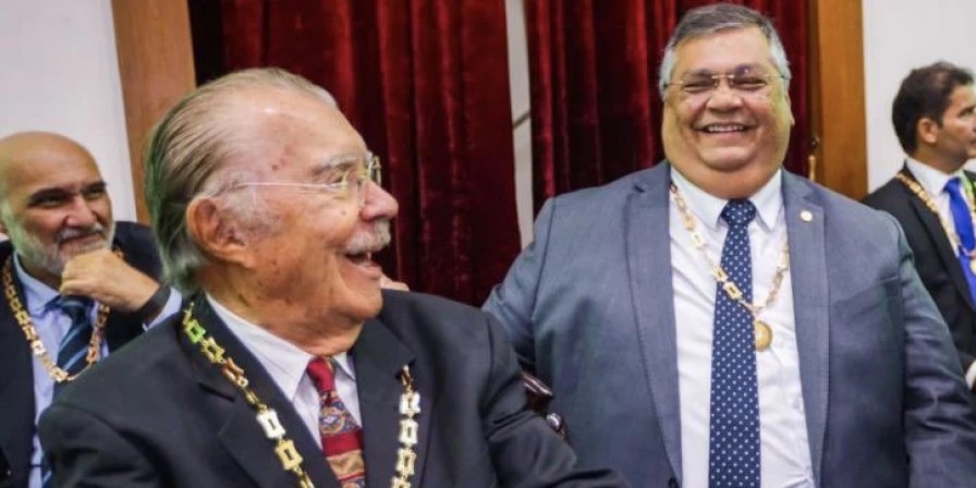 Sarney mostrou-se satisfeito com indicação do maranhense Dino