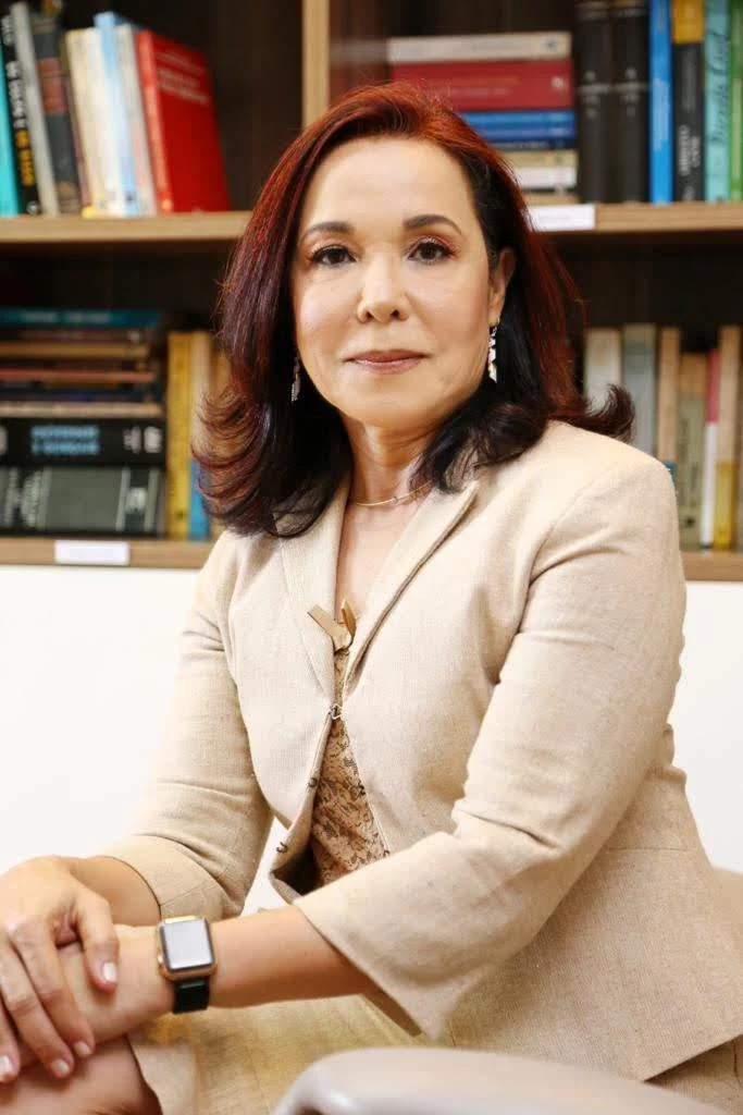 A desembargadora Sônia Maria Amaral Fernandes Ribeiro (TJMA), que irá ocupar a cadeira de N.20 da AMLJ, que pertenceu ao ilustre Godofredo Mendes Viana