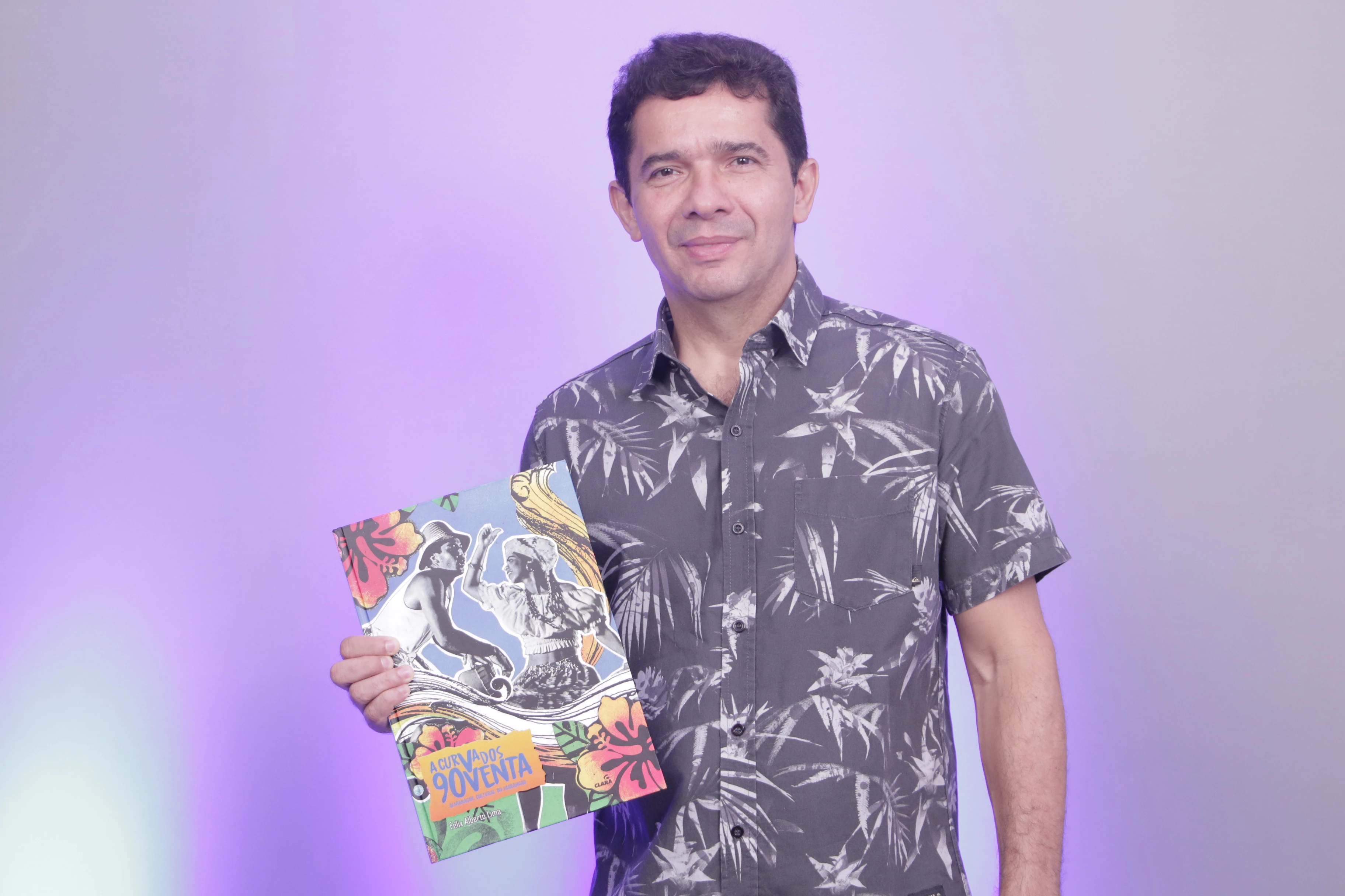 Félix Alberto, idealizador do projeto 'A Curva dos 90venta'. (Foto: Paulo Soares / Grupo Mirante)