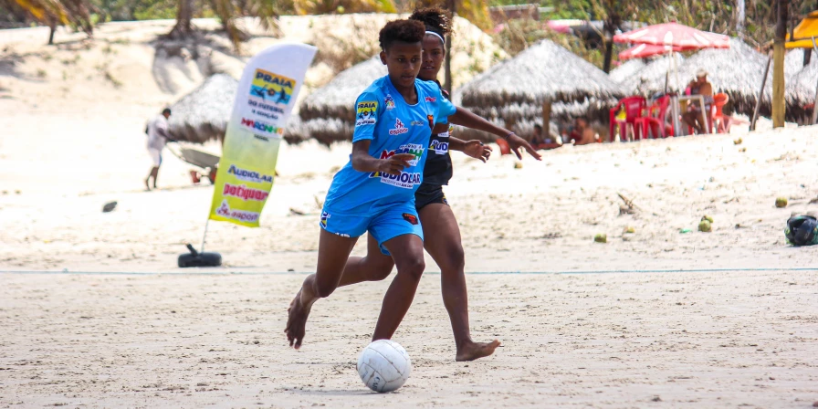 Praia do Futebol está em sua segunda edição.
