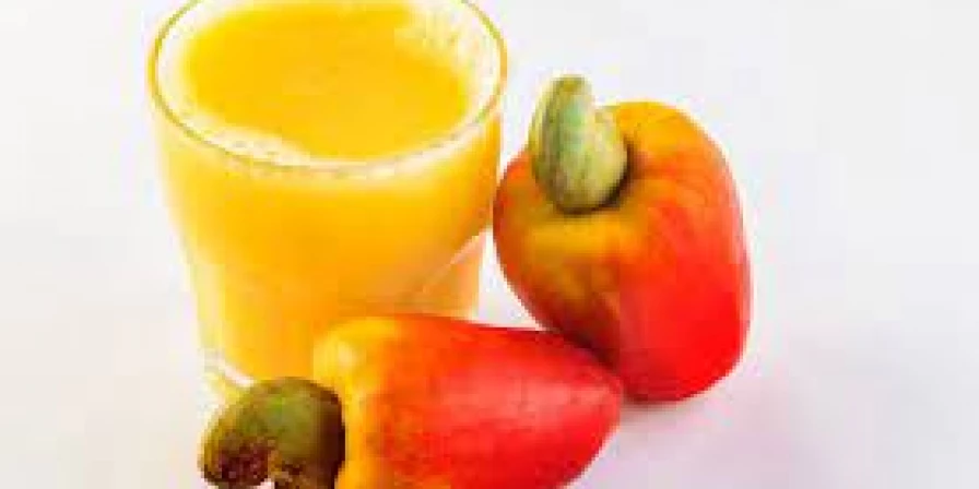 Suco de caju.