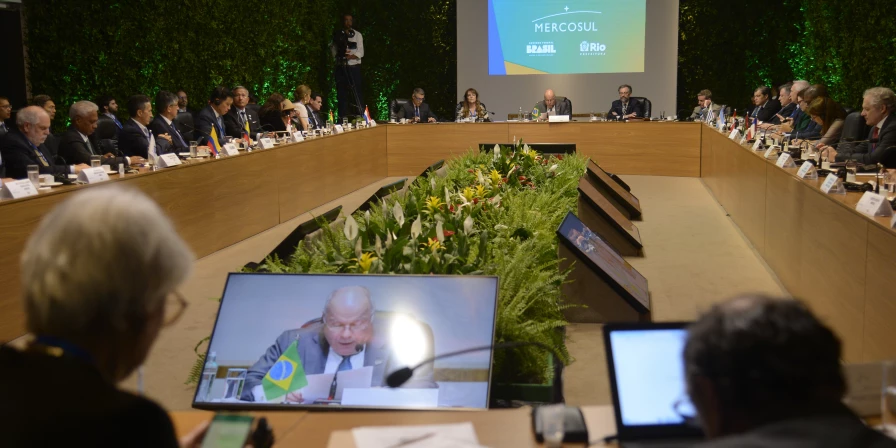 A 63ª Reunião Ordinária do Conselho do Mercosul ocorreu no Rio de Janeiro.