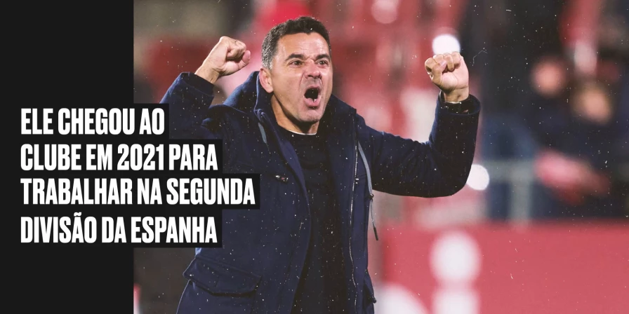 Míchel comando o Girona, técnico