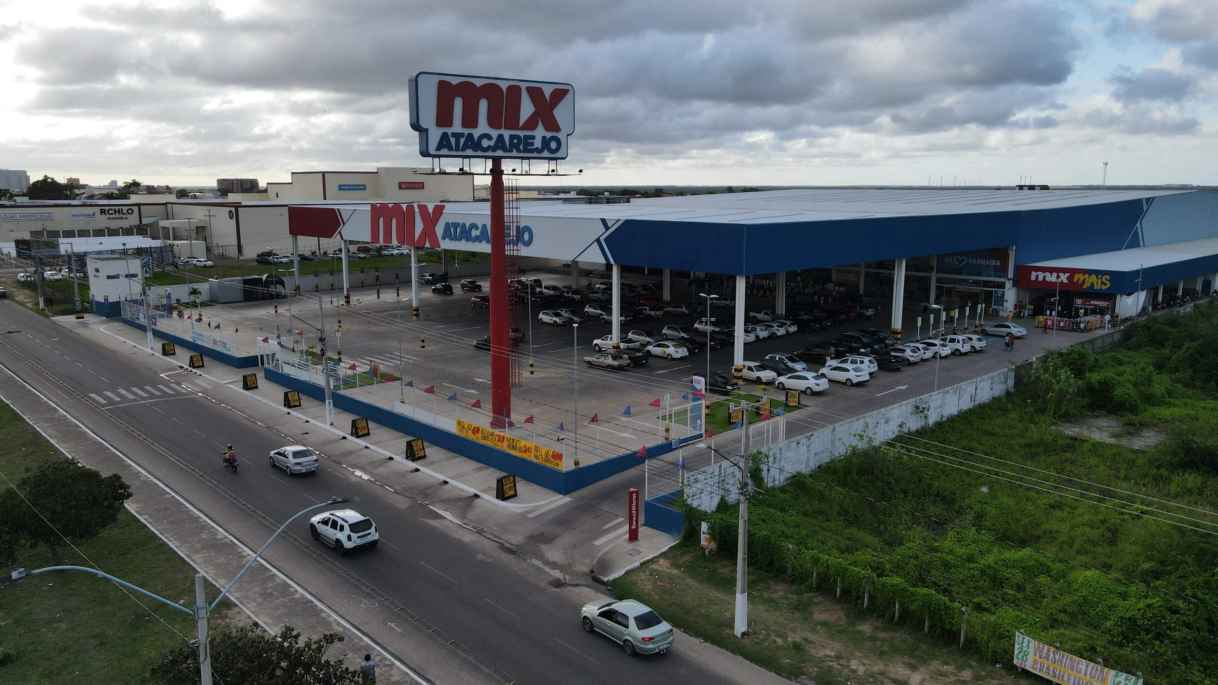 Unidade do Grupo Mateus em Parnaíba. Foto: Divulgação