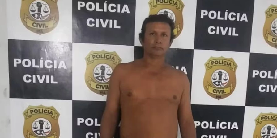 O homem, de 43 anos, preso na quarta, foi encaminhado para uma unidade prisional, onde responderá pelo crime.