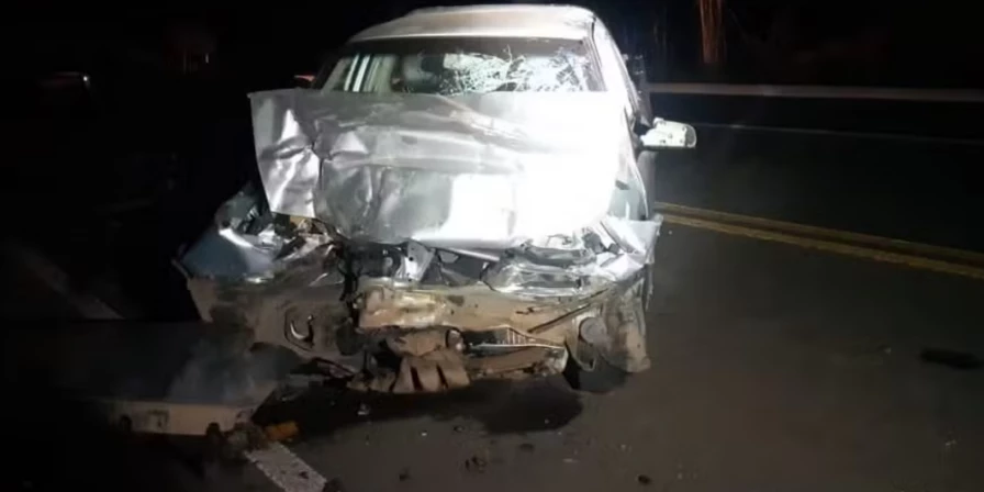 Colisão frontal entre veículos deixou uma pessoa morta na BR-010 em Estreito (MA).