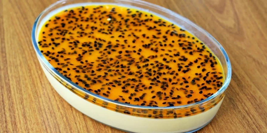 mousse de maracujá