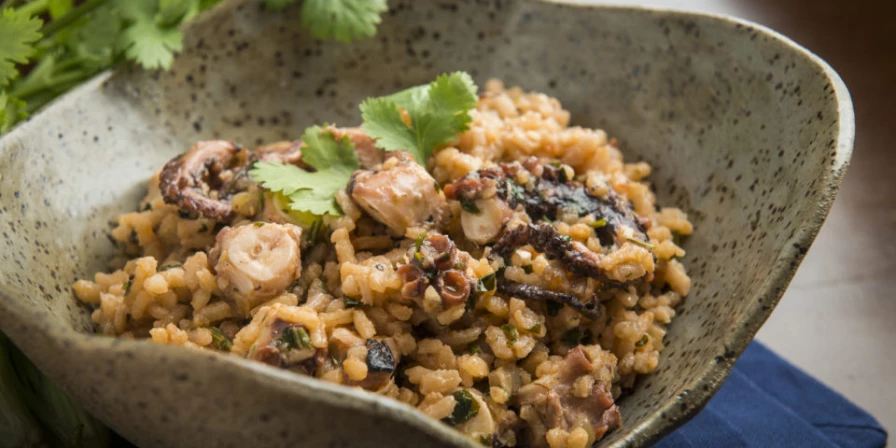 Arroz de polvo.