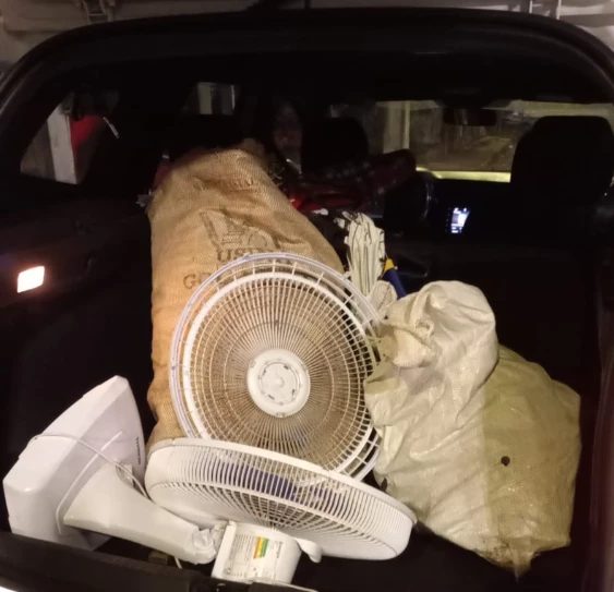 Os produtos furtados foram recuperados pela Guarda Municipal. (Foto: Divulgação)
