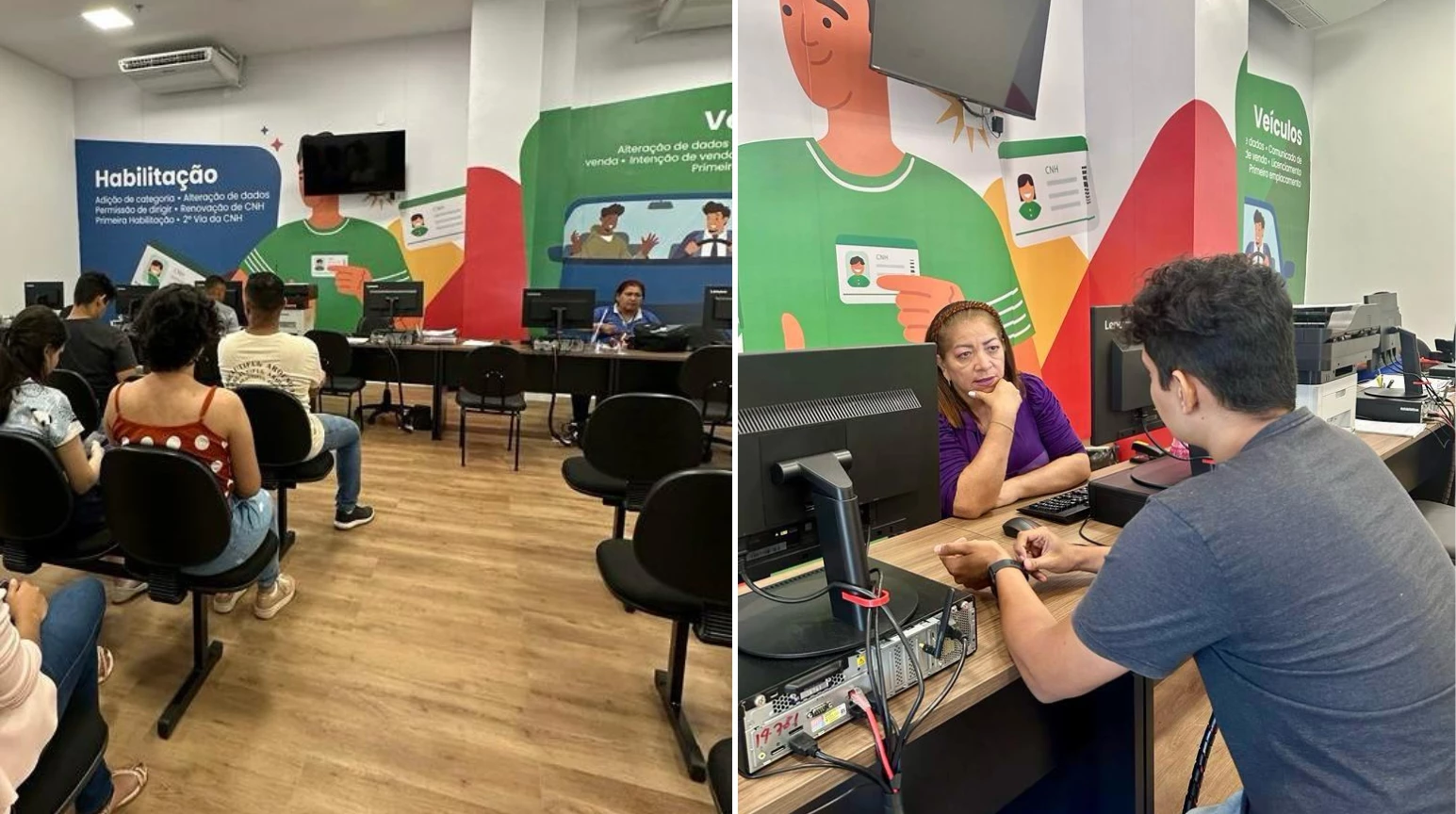 O posto do DETRAN vai atender a população de diversos bairros adjacentes como Maiobão, Cohatrac, Cidade Operária. (Foto: Divulgação)