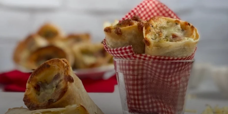 Pizza cone fácil.