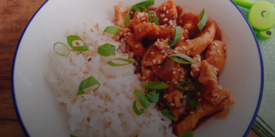 Frango teriyaki fácil