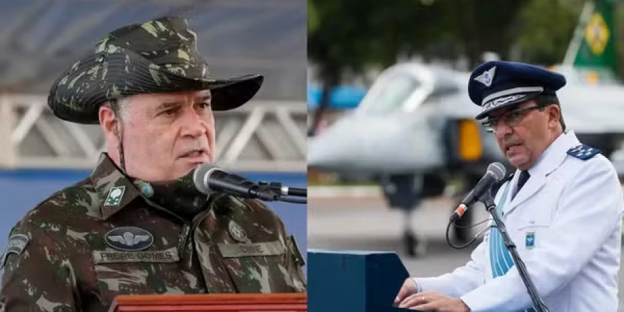 Ex-comandantes do Exército e Aeronáutica