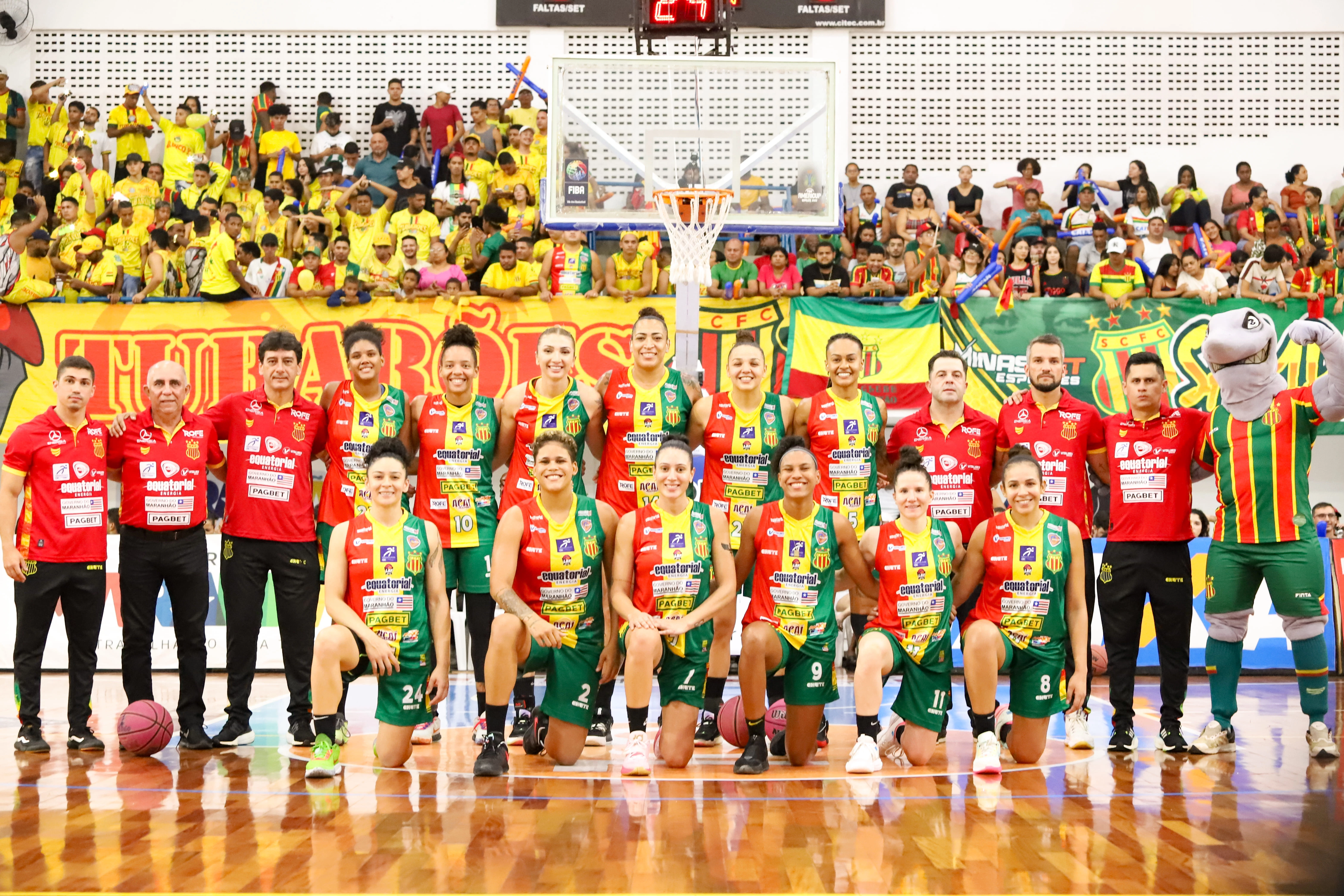 Sampaio Basquete na temporada anterior chegou ao vice, quer o tetra nesta temporada (Crédito: João Marcos)