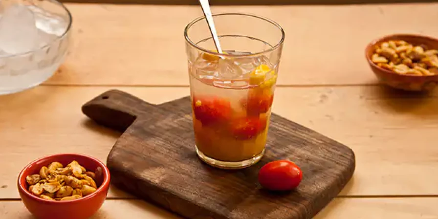Caipirinha de seriguela.