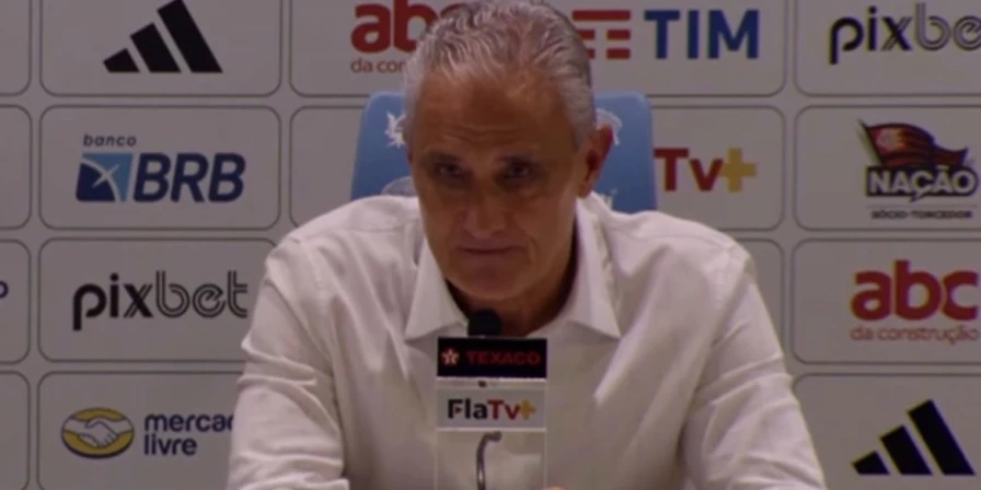 Tite, técnico do Flamengo.