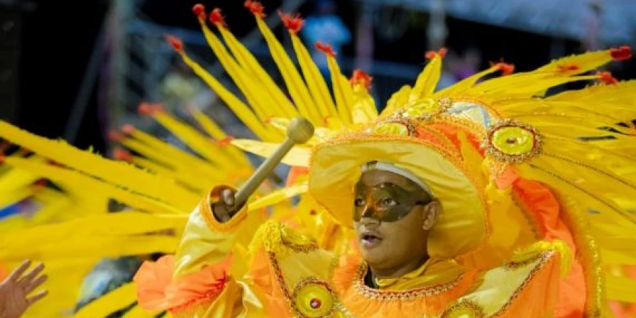 O bloco se apresentou na noite de sábado (24), na Passarela do Samba Chico Coimbra, no Anel Viário.