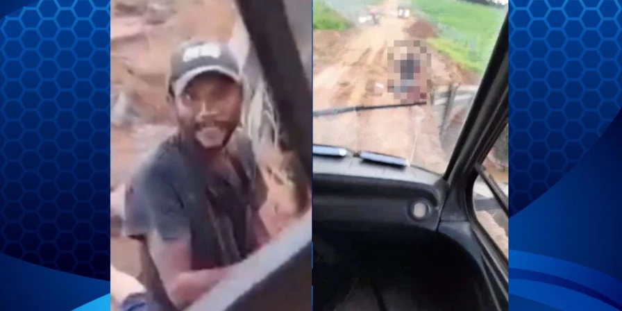 Suspeito de matar e cortar e matar homem com facão é procurado.