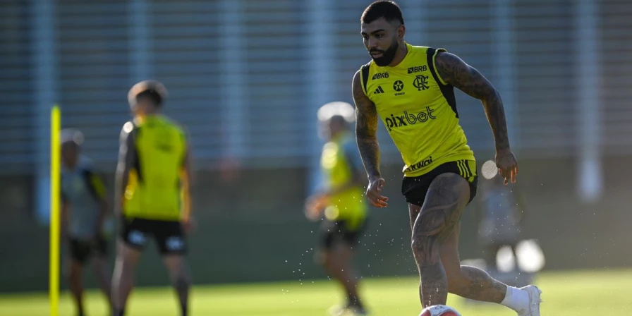 Treino do Flamengo.