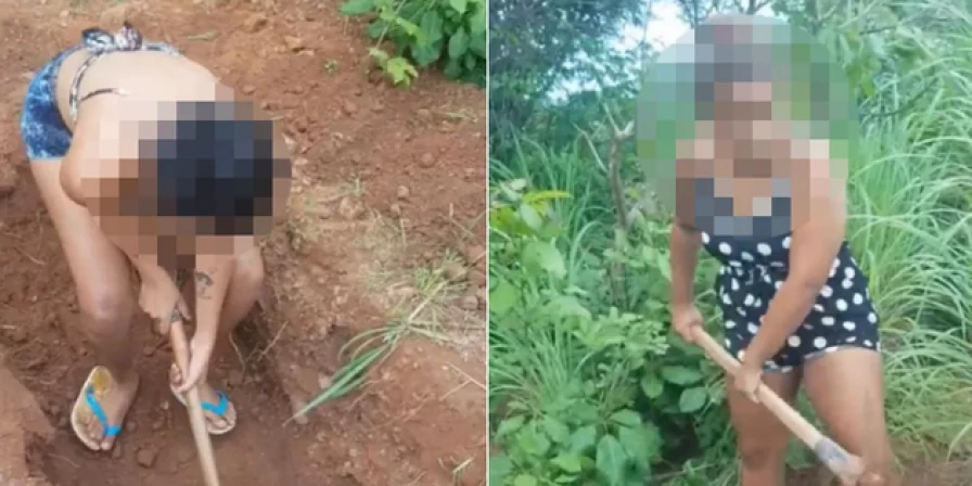 Adolescentes foram filmadas cavando a própria cova antes de serem mortas, diz delegado.